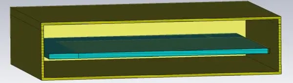 Figure 1. Illustration of encloser and hardware (PCB) without potting Figure 1. Illustration of encloser and hardware (PCB) without potting